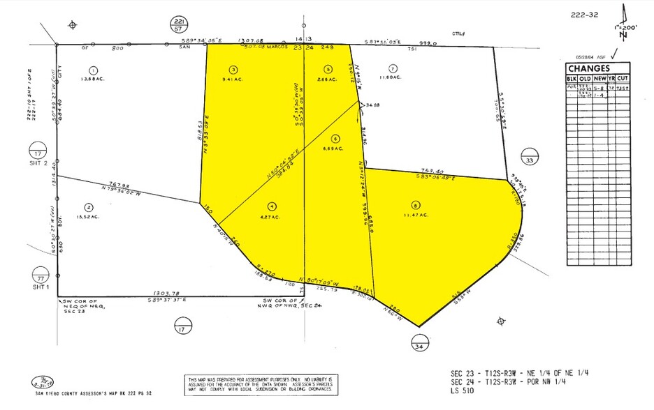 1 Cocos Dr, San Marcos, CA for sale - Plat Map - Image 2 of 2