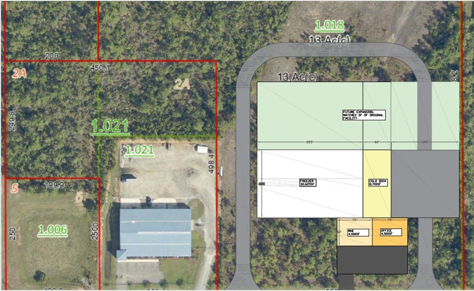 1739 Industrial Pky, Foley, AL for rent - Site Plan - Image 2 of 2