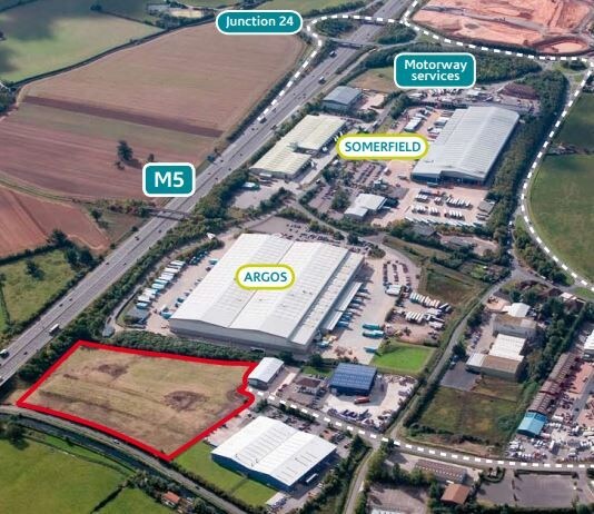 Taunton Rd, Bridgwater for sale Aerial- Image 1 of 1