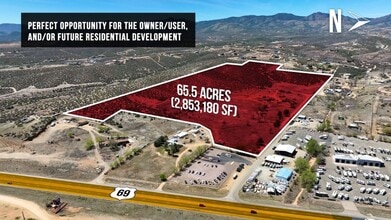 12575 E Century Ln, Dewey, AZ - AERIAL  map view - Image1