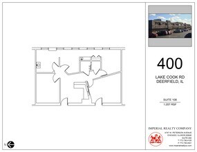 400 Lake Cook Rd, Deerfield, IL for rent Site Plan- Image 1 of 1