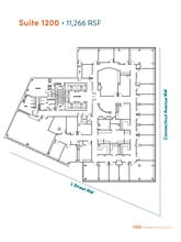 1100 Connecticut Ave NW, Washington, DC to rent Floor Plan- Image 1 of 5