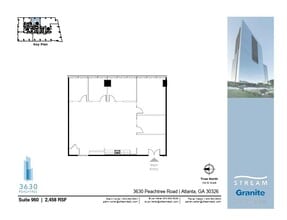 3630 Peachtree Rd NE, Atlanta, GA to rent Floor Plan- Image 1 of 1