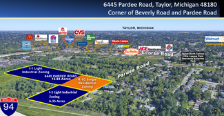 More details for 6445 Pardee Rd, Taylor, MI - Land for Sale