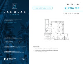 350 E Las Olas Blvd, Fort Lauderdale, FL to rent Floor Plan- Image 1 of 1