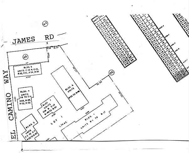 4155 El Camino Way, Palo Alto, CA for rent - Plat Map - Image 3 of 5