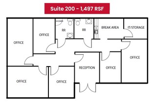 6541 Preston Rd, Plano, TX for rent Floor Plan- Image 1 of 8