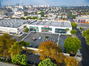 200 S La Brea Ave, Los Angeles, CA - aerial  map view