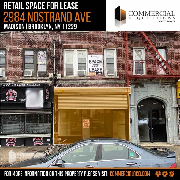 2984 Nostrand Ave, Brooklyn, NY for sale - Building Photo - Image 1 of 1