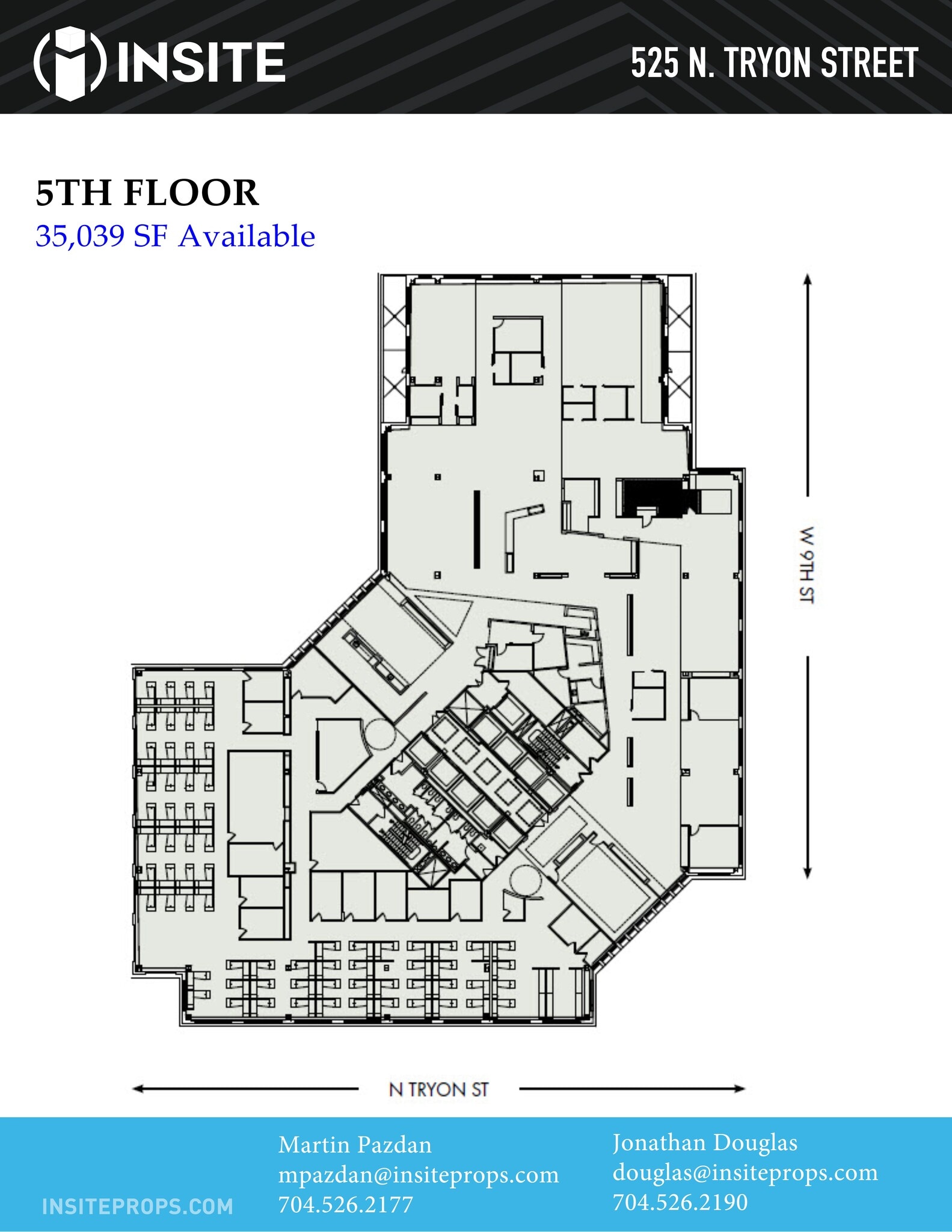 525 N Tryon St, Charlotte, NC to rent Site Plan- Image 1 of 1