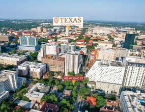 612 W 22nd St, Austin, TX - aerial  map view - Image1