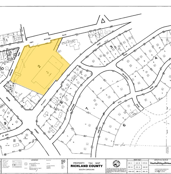 4400 Fort Jackson Blvd, Columbia, SC for rent - Plat Map - Image 1 of 1