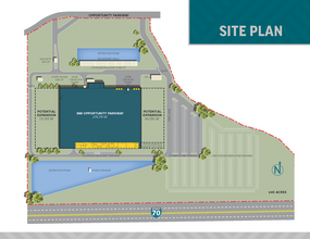 989 Opportunity Pky, Greenfield, IN for rent Site Plan- Image 2 of 3