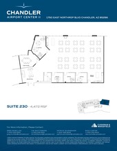 1750 E Northrop Blvd, Chandler, AZ for rent Site Plan- Image 1 of 1