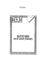 7137-7161 E Rancho Vista Dr, Scottsdale, AZ for rent Site Plan- Image 1 of 1