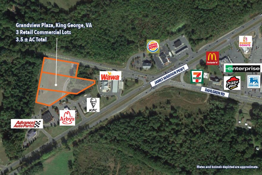 3 Retail Commercial Lots Grandview Plz, King George, VA for rent - Building Photo - Image 1 of 3