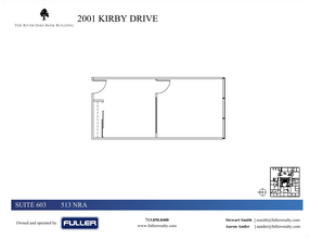 2001 Kirby Dr, Houston, TX for rent Floor Plan- Image 1 of 1