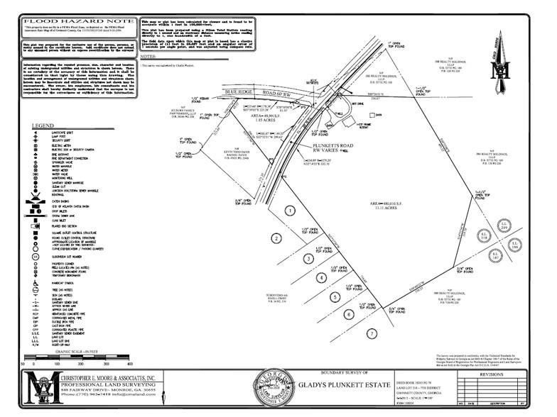 1781 Plunketts Rd, Buford, GA for sale - Plat Map - Image 3 of 7