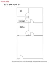 2550 S Rainbow Blvd, Las Vegas, NV to rent Floor Plan- Image 2 of 2