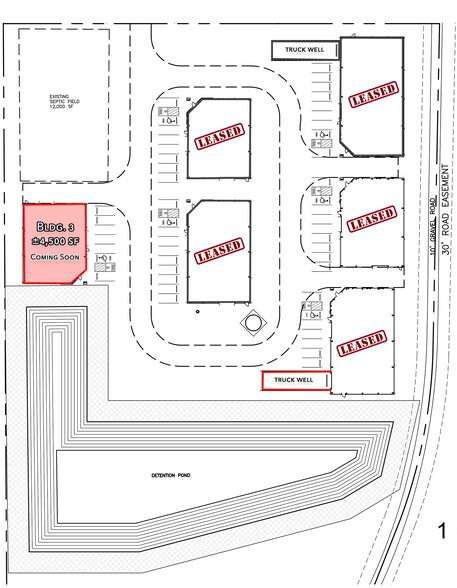 17771 Grant Rd, Cypress, TX for rent - Site Plan - Image 2 of 4