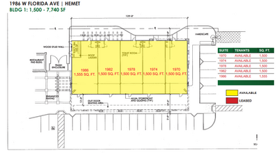 1778-1950 W Florida Ave, Hemet, CA for rent Floor Plan- Image 1 of 1