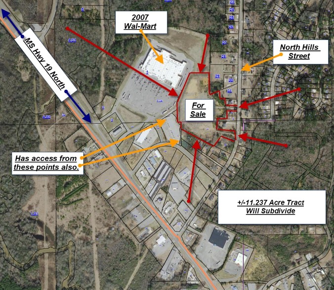 Ms-19, Meridian, MS for sale - Plat Map - Image 2 of 2