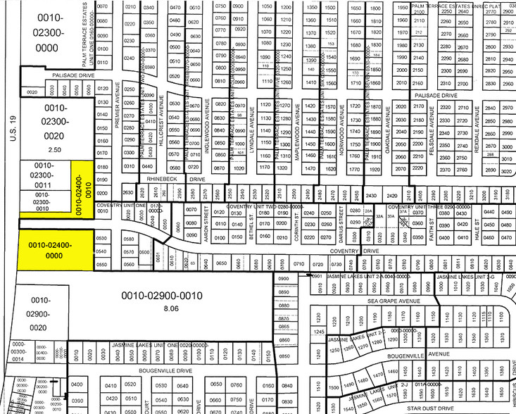 10730 US Hwy 19, Port Richey, FL for sale - Plat Map - Image 3 of 12