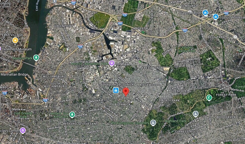 276 Irving Ave, Brooklyn, NY for sale - Aerial - Image 1 of 1