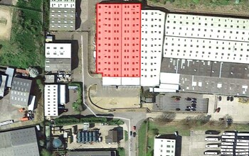 Vaux Rd, Wellingborough, NTH - Aerial map view