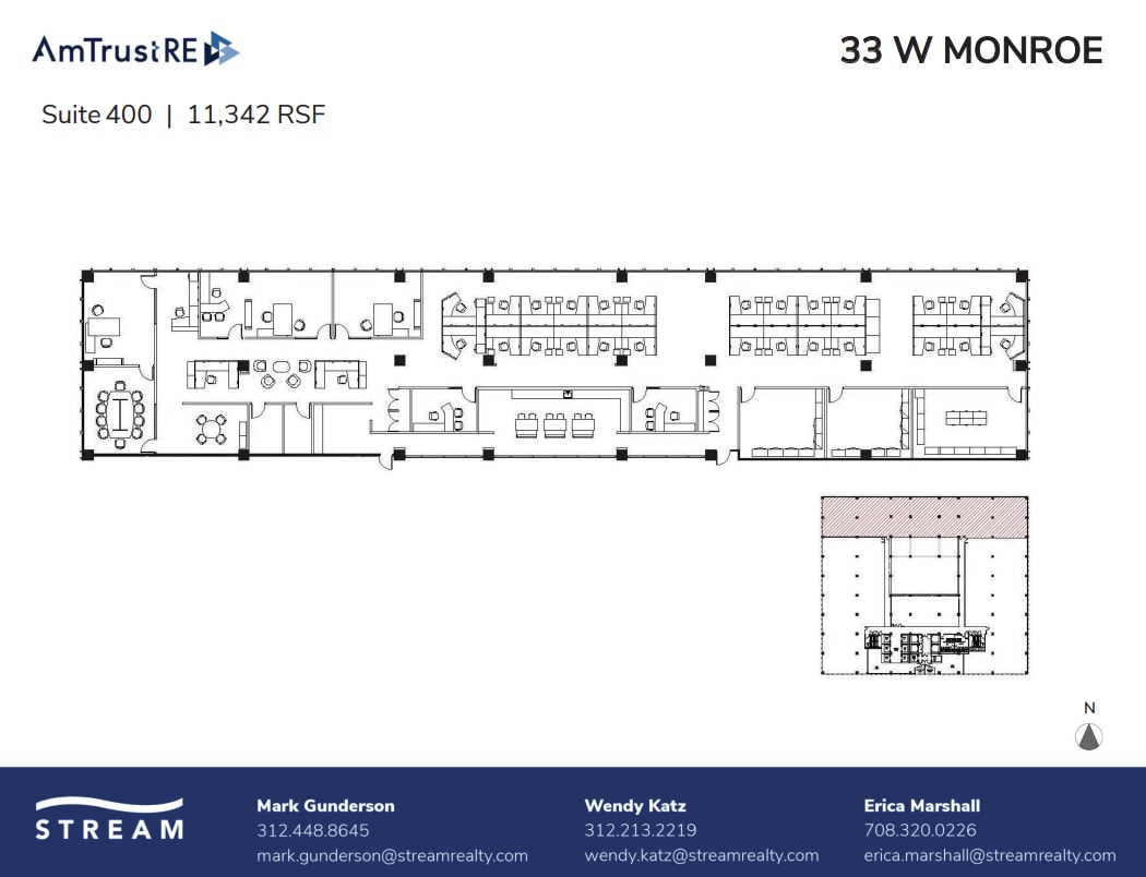 33 W Monroe St, Chicago, IL to rent Floor Plan- Image 1 of 1