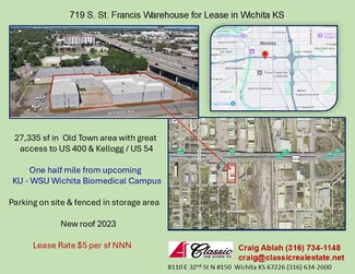 More details for 719 S St Francis St, Wichita, KS - Industrial for Rent