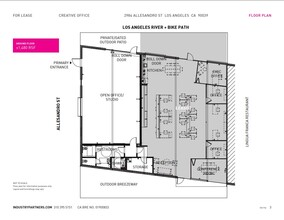 2984 Allesandro St, Los Angeles, CA for rent Floor Plan- Image 1 of 1