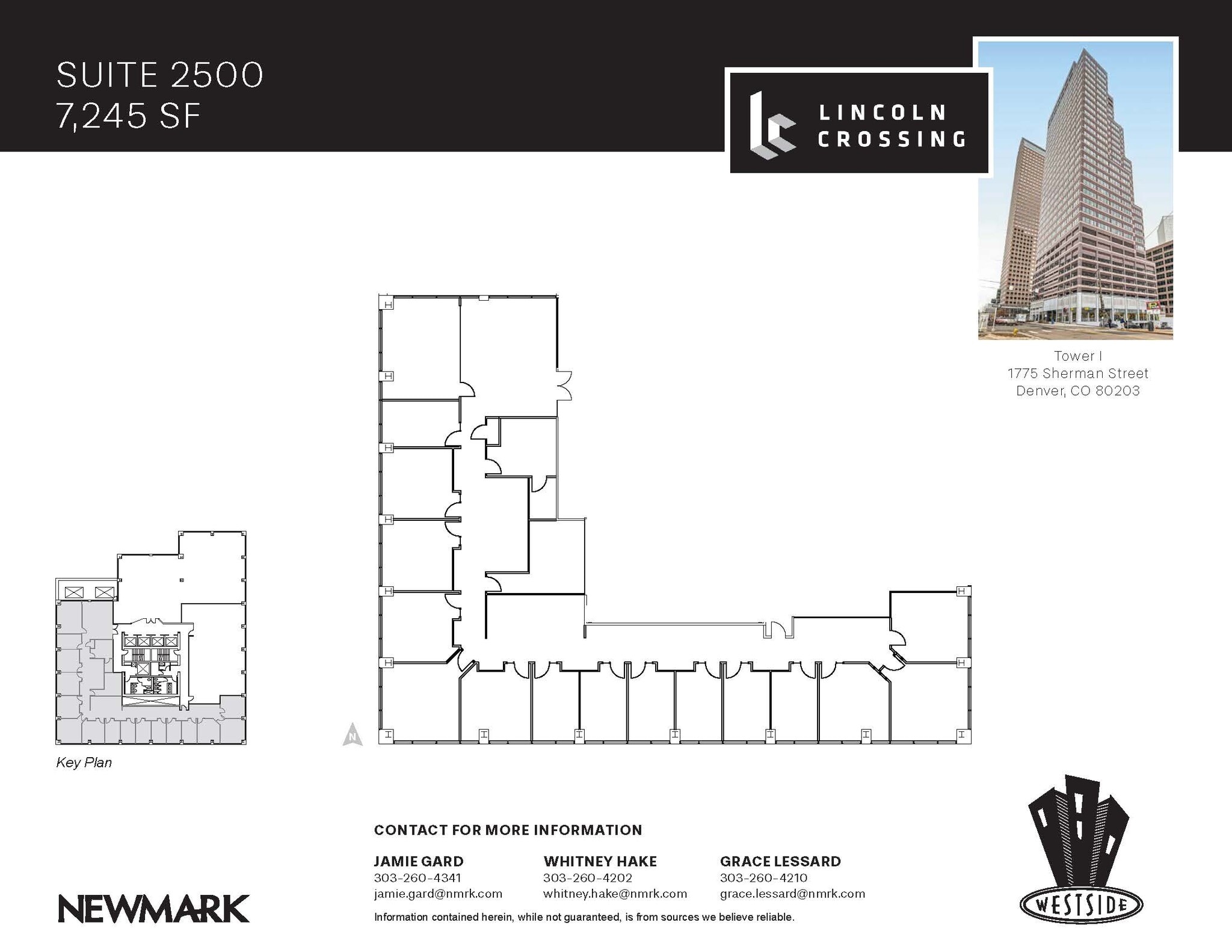 1775 Sherman St, Denver, CO to rent Floor Plan- Image 1 of 1