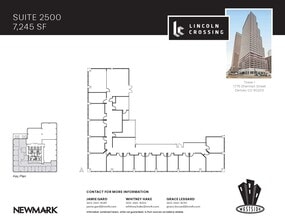 1775 Sherman St, Denver, CO to rent Floor Plan- Image 1 of 1