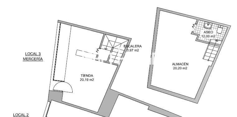 Retail in Toledo, Toledo to rent Typical Floor Plan- Image 1 of 1