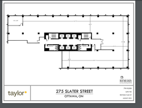 275 Slater St, Ottawa, ON for rent Floor Plan- Image 1 of 1