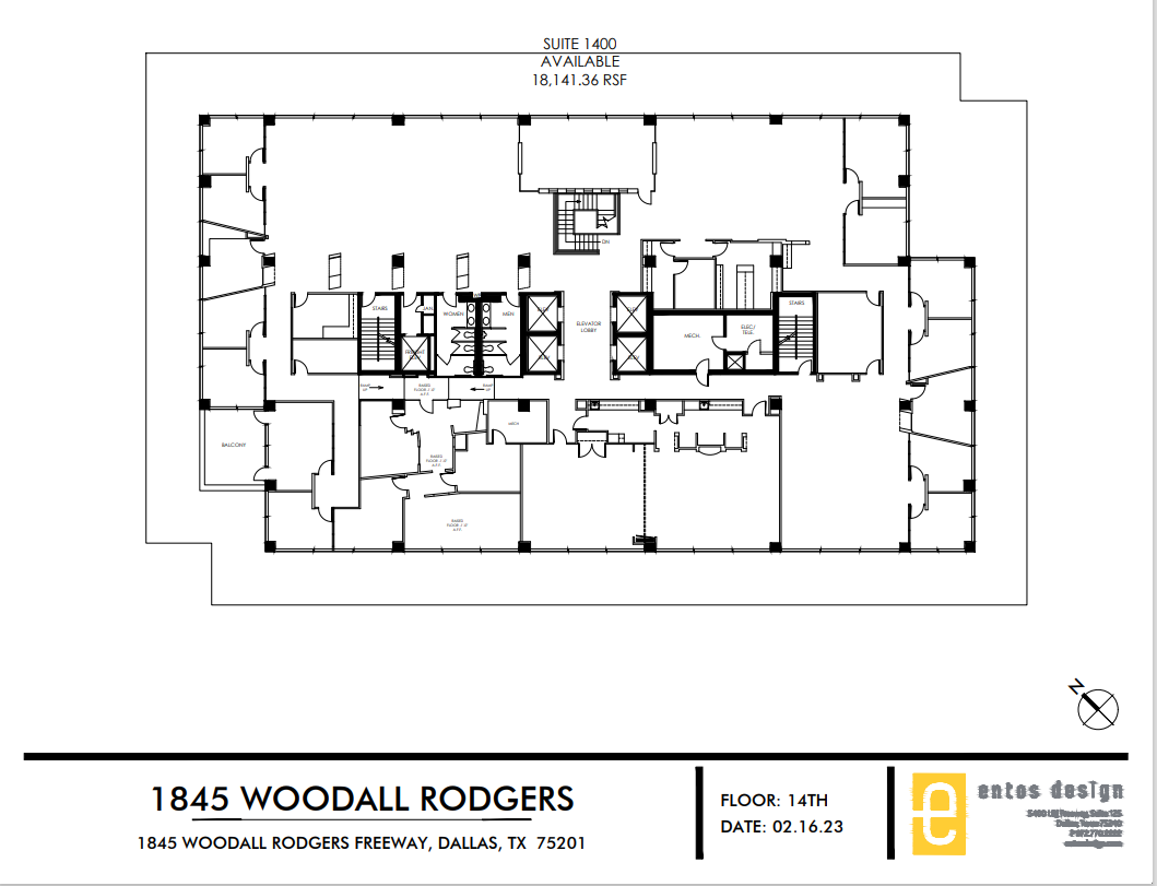 1845 Woodall Rodgers Fwy, Dallas, TX for rent Floor Plan- Image 1 of 1