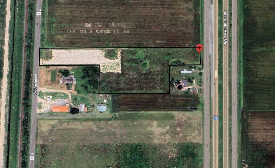 9329 Interstate 69e hwy, Lyford, TX for sale - Aerial - Image 1 of 2