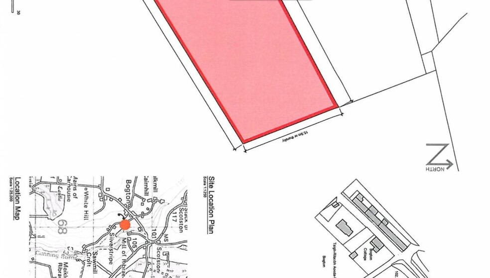 Bogton, Turriff for sale - Site Plan - Image 2 of 2