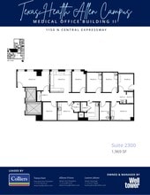 1105 N Central Expy, Allen, TX to rent Floor Plan- Image 2 of 2
