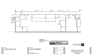 2600 S Telegraph Rd, Bloomfield Hills, MI for rent Floor Plan- Image 2 of 3