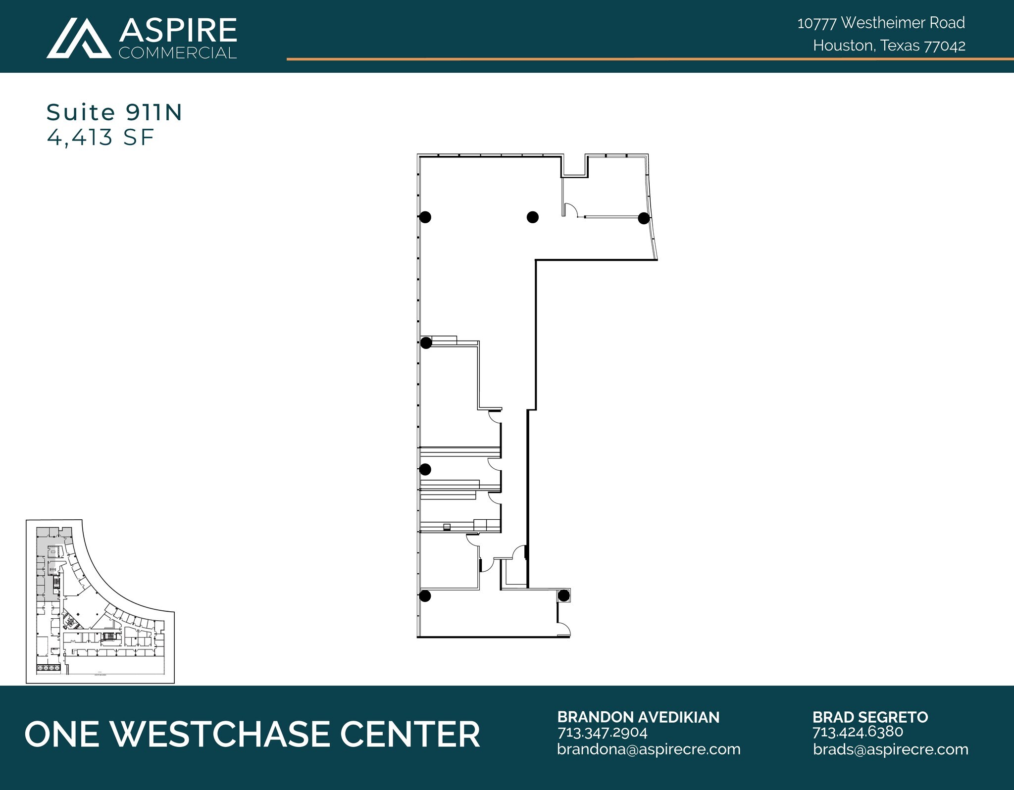 10777 Westheimer Rd, Houston, TX to rent Floor Plan- Image 1 of 1