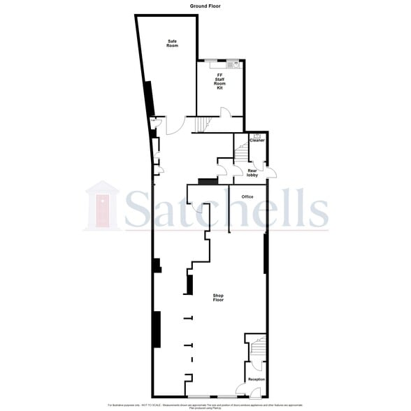 45 High St, Biggleswade to rent - Floor Plan - Image 2 of 5