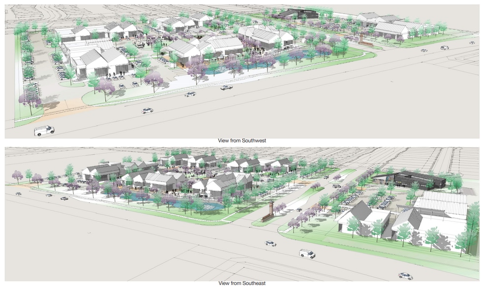 NE and NW Corner FM-407 & Timberbrook Pkwy, Justin, TX to rent - Building Photo - Image 3 of 6