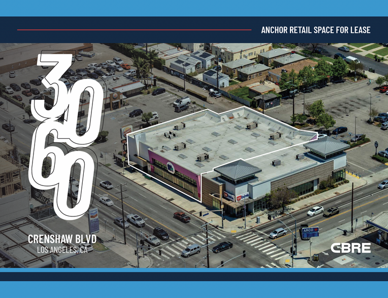 3060 Crenshaw Blvd, Los Angeles, CA for rent - Building Photo - Image 1 of 8