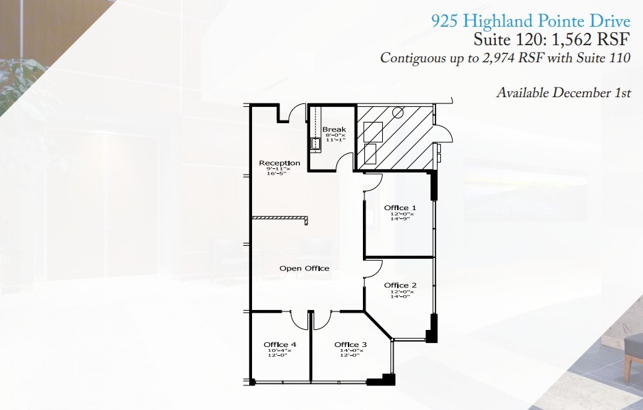 925 Highland Pointe Dr, Roseville, CA to rent Floor Plan- Image 1 of 1