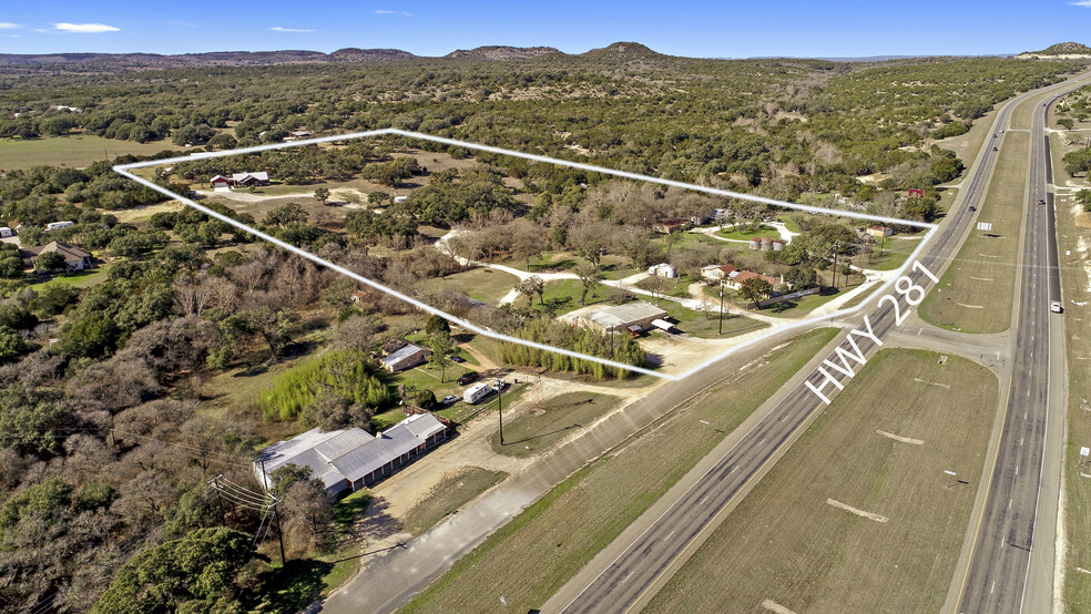 5268-5286 S Us-281 Hwy, Johnson City, TX for sale - Aerial - Image 1 of 1