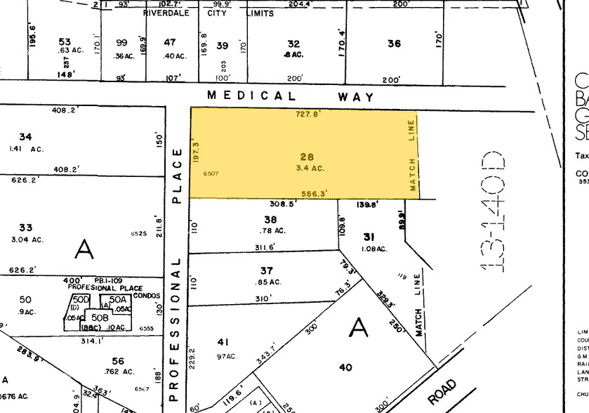 150 Medical Way, Riverdale, GA for rent - Plat Map - Image 2 of 17