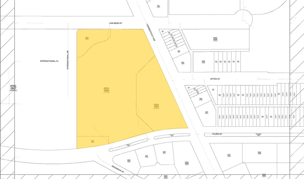 4000 Connecticut Ave NW, Washington, DC for sale - Plat Map - Image 1 of 1