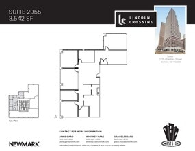1775 Sherman St, Denver, CO to rent Floor Plan- Image 1 of 1